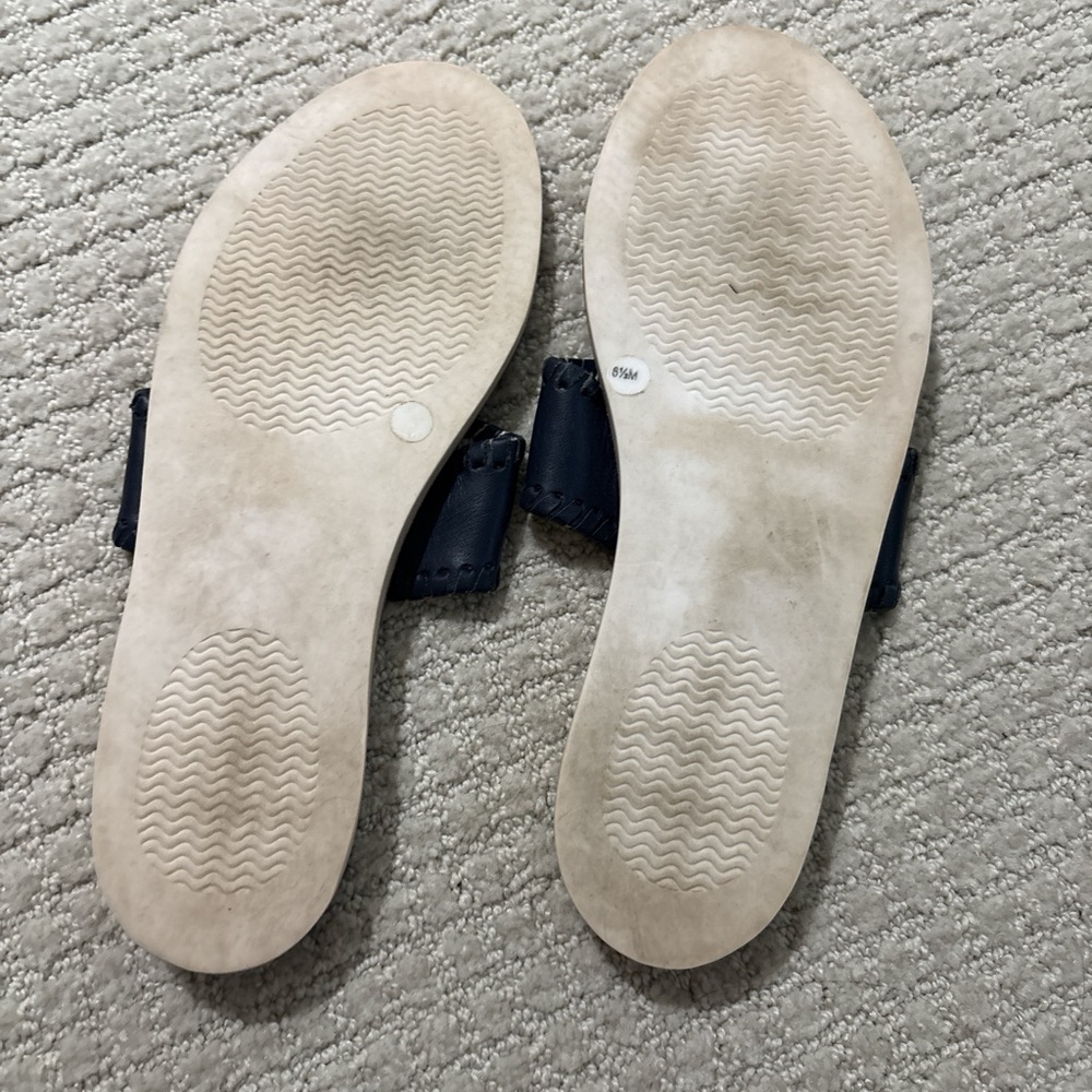 Jack Rogers Navy Sandals